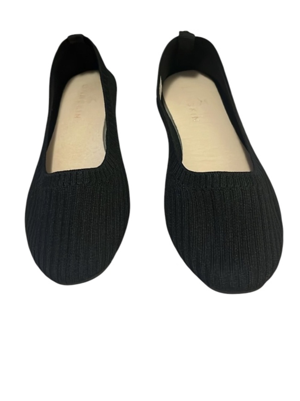Danskin Women’s Hope Stretchy Black Ballet Flats Shoes Slippers Sz 6.5